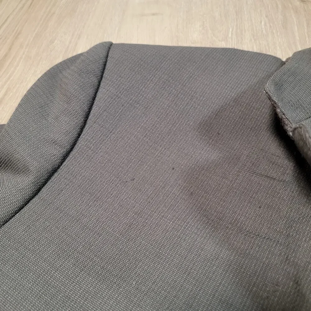 Canali Wool Sport Coat‎ Mens Size 56R Brown Saks Professional Blazer Jacket FLAW